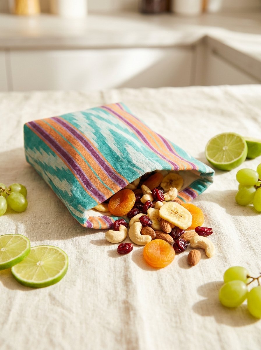 The Snackt snack box pouch packed with better-for-you snacks